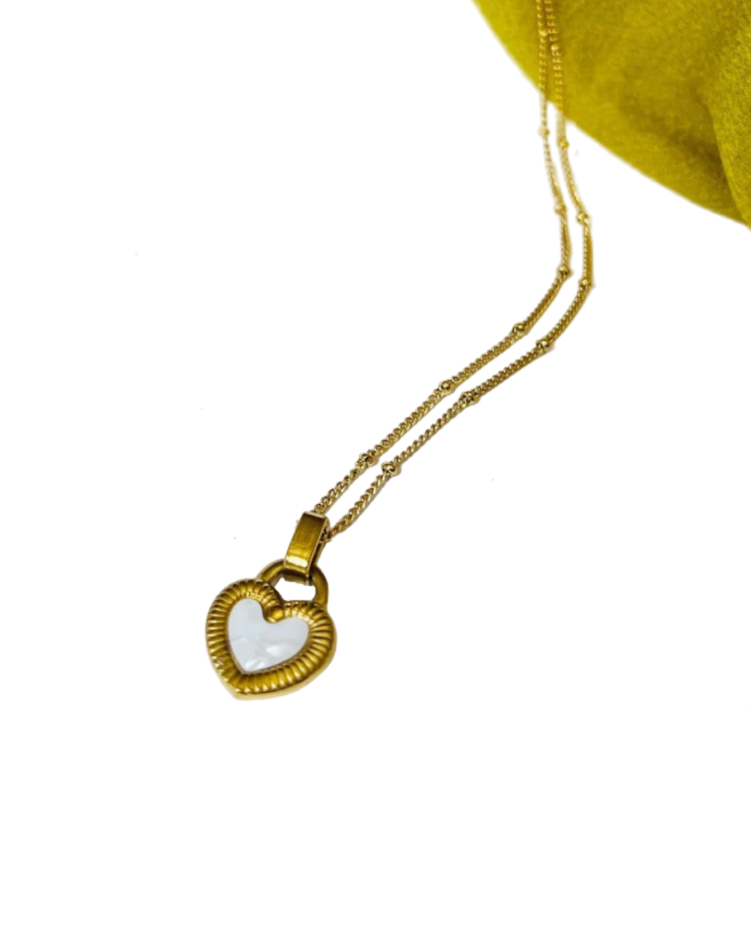 Double Face Heart Necklace