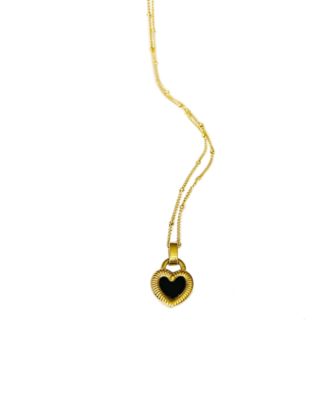 Double Face Heart Necklace