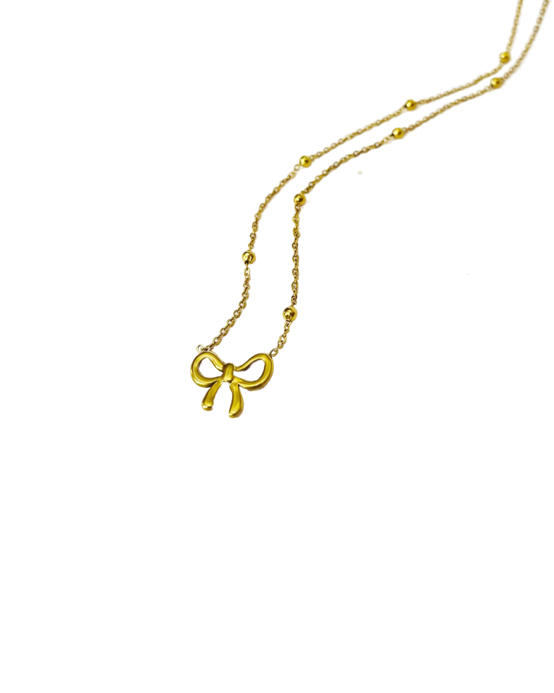 Bow Necklace